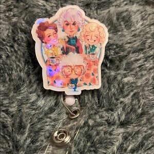 Golden Girls Retractable Badge Reel
